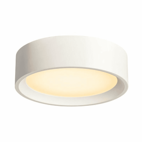PLASTRA Deckenleuchte, LED, weiß, Gips, 3000K, dimmbar dimmbar