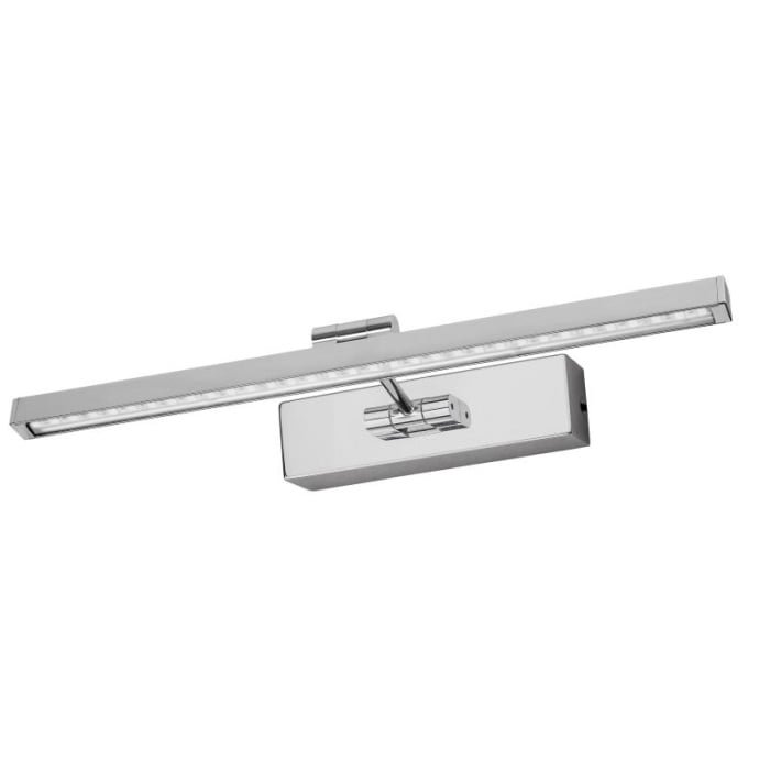 LED Wandleuchte chromfarben 8 Watt IP20 Picture guard