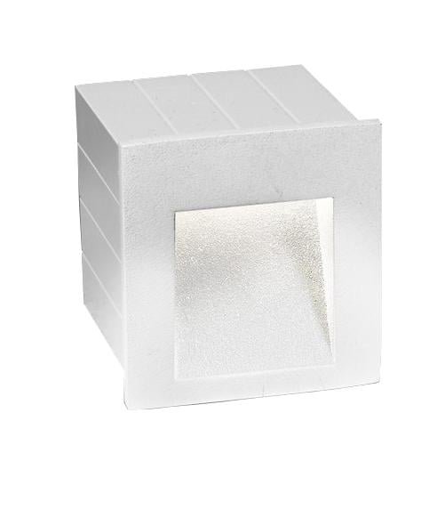 LED Außeneinbauleuchte weiß, für die Wand, 3 W/310lm LED Außeneinbauleuchte weiß, für die Wand, 3 W/310lm