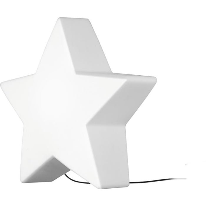 Garten-Dekoleuchte STAR weiß Gartenlampe E27 60W
