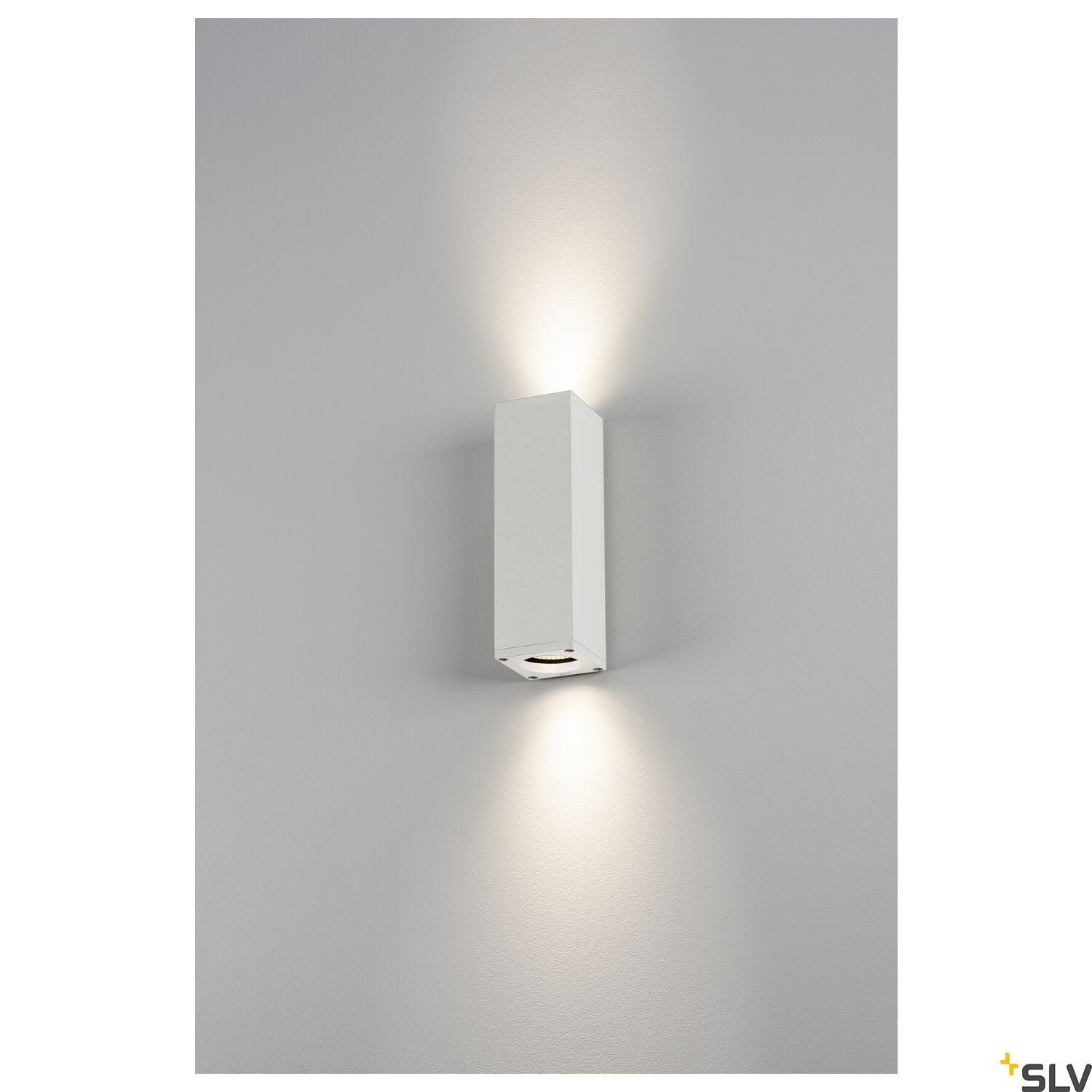 THEO UP/DOWN, QPAR51, Wandleuchte weiss,  max. 2x50W 4