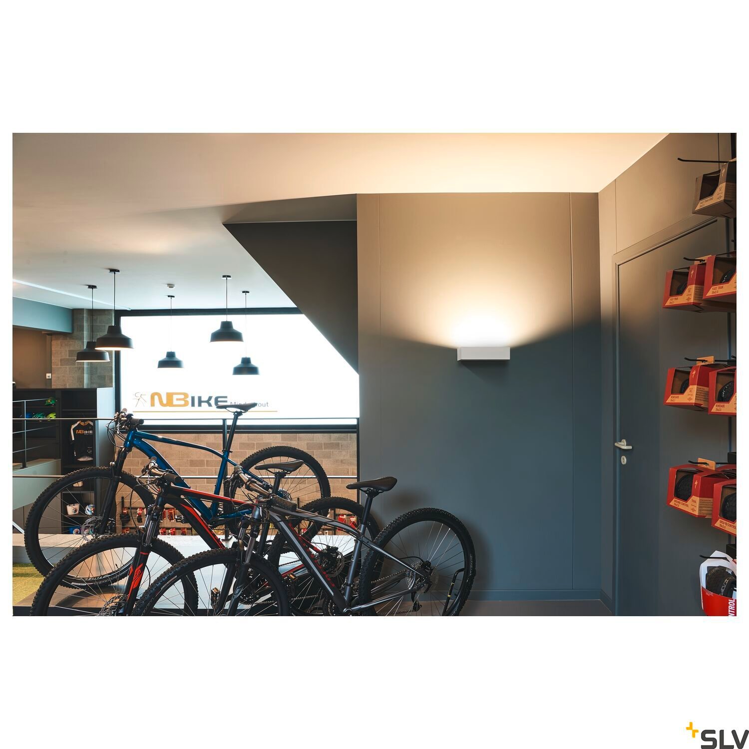SHELL 30, WL, LED  Wandaufbauleuchte, 3000K, weiß 4