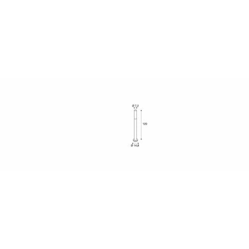 APONI 120,  Standleuchte, LED, anthrazit,