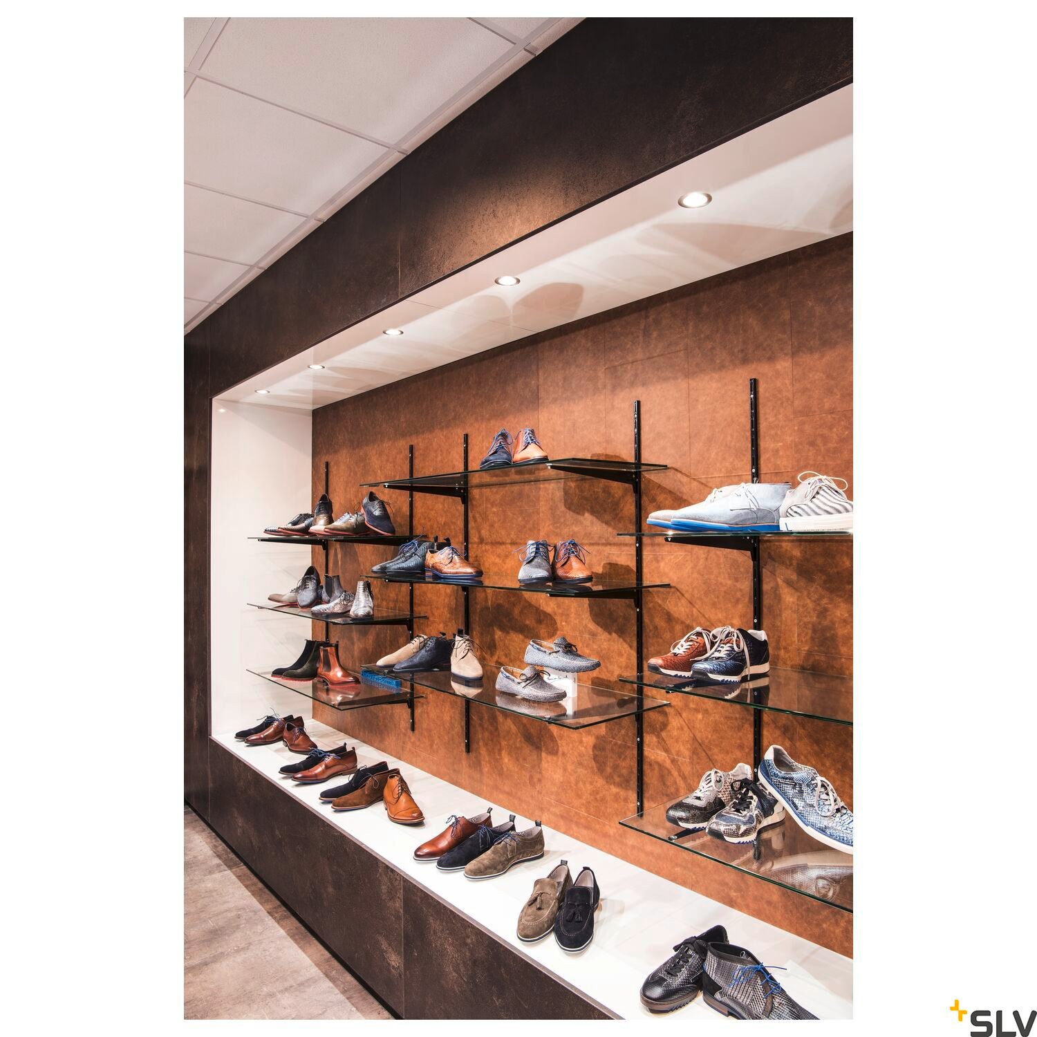 PIKA, Deckeneinbauleuchte, QPAR51, starr, messing, max. 50W 3