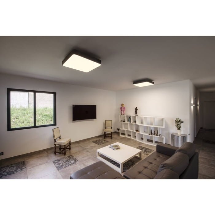 MEDO 60, Deckenleuchte, LED, 3000K, eckig, schwarz, 1-10V 4