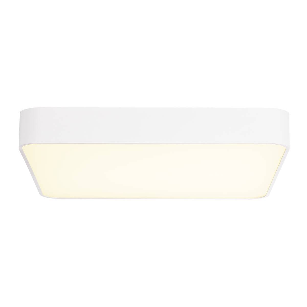 MEDO 60, Deckenleuchte, LED, 3000K, eckig, weiß, 1-10V