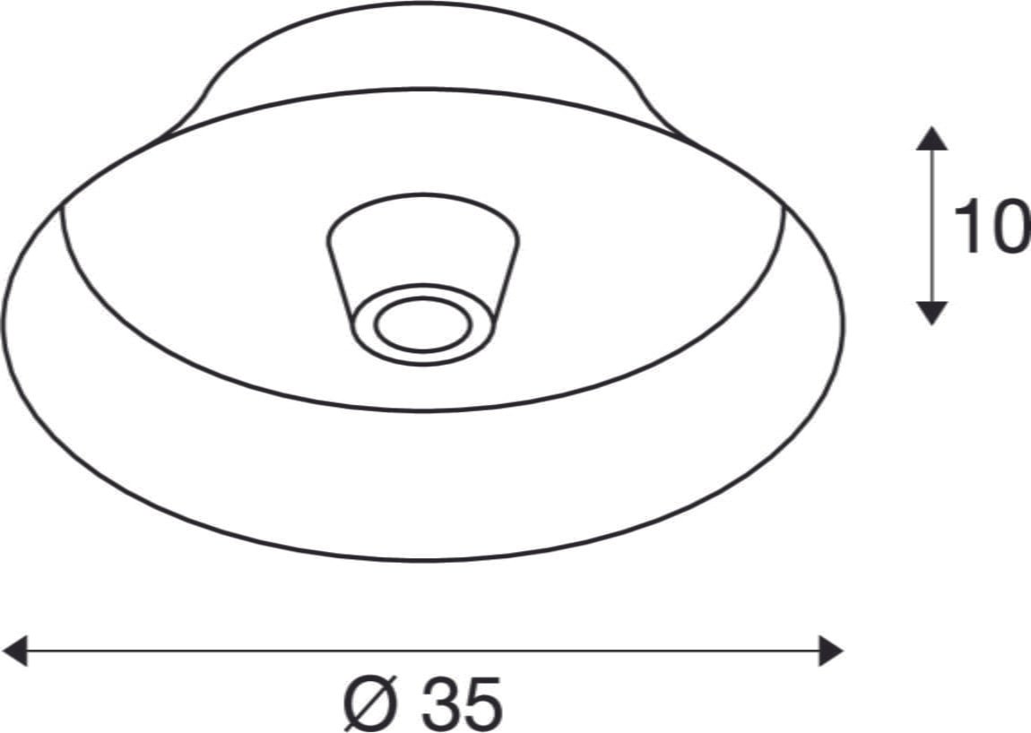 BATO 35,  Wand- und Deckenaufbauleuchte, schwarz, E27, max. 60W 5