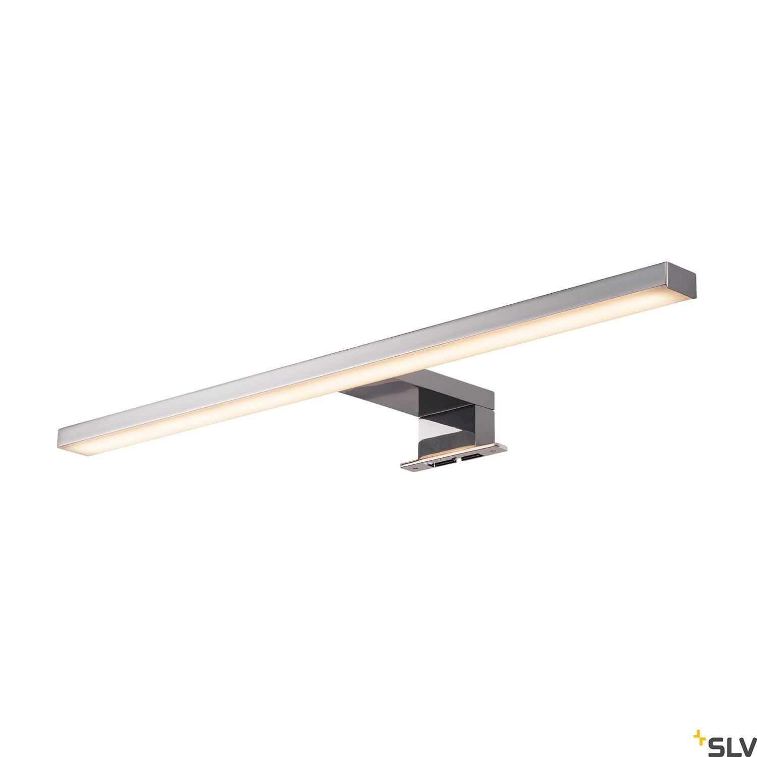 DORISA 50, Spiegelleuchte, LED, 4000K, lang, chrom, IP44