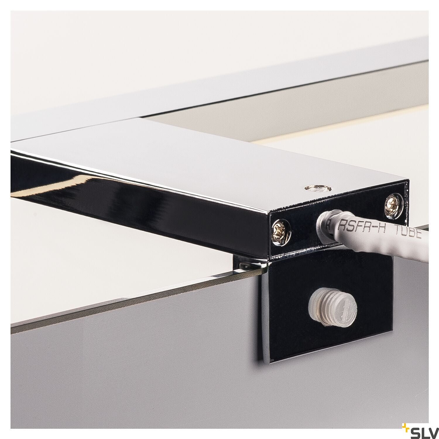 DORISA 50, Spiegelleuchte, LED, 4000K, lang, chrom, IP44 2