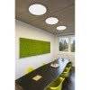 PANEL 60 rund, LED Indoor Deckenaufbauleuchte, silbergrau, 3000K 7