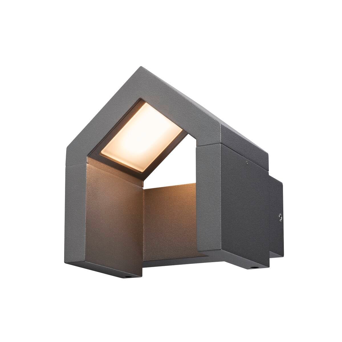 RASCALI WL, LED  Wandaufbauleuchte, anthrazit, 3000K