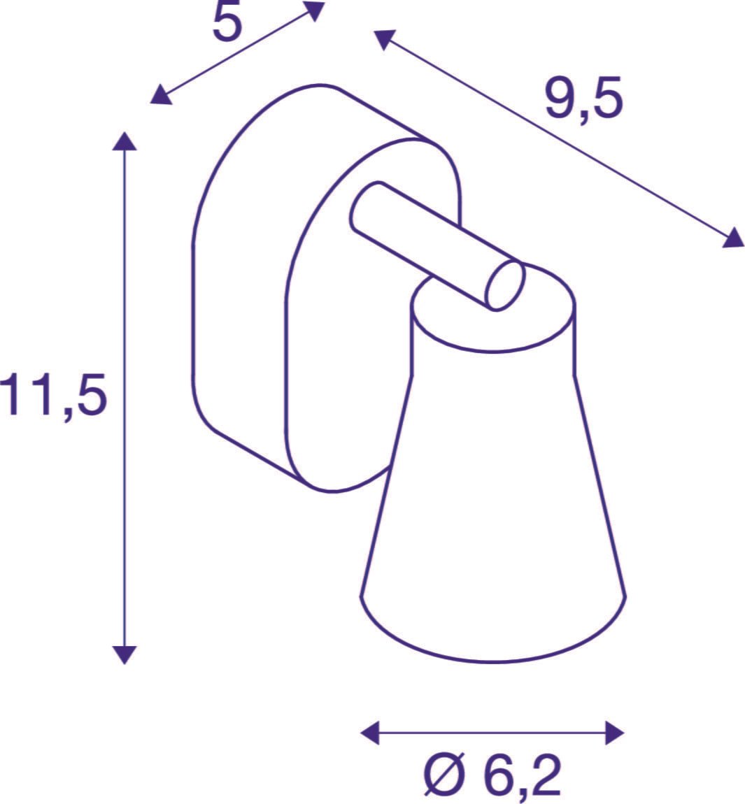 AVO,  Wand- und Deckenaufbauleuchte, QPAR51, weiß, max. 50W Innenbereich 4 AVO,  Wand- und Deckenaufbauleuchte, QPAR51, weiß, max. 50W Innenbereich 4