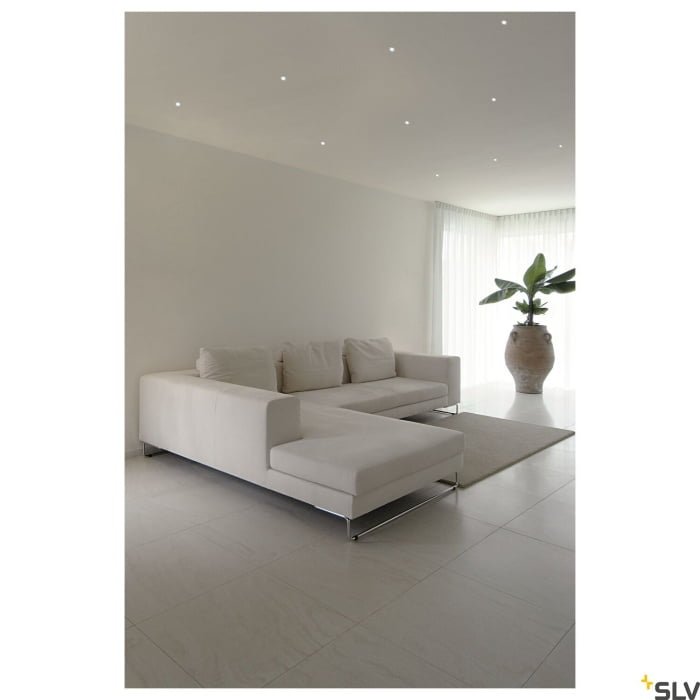 HORN MINI, Deckeneinbauleuchte, LED, 3000K, weiß, 12° rotationssymmetrische Lichtstärkeverteilung 3