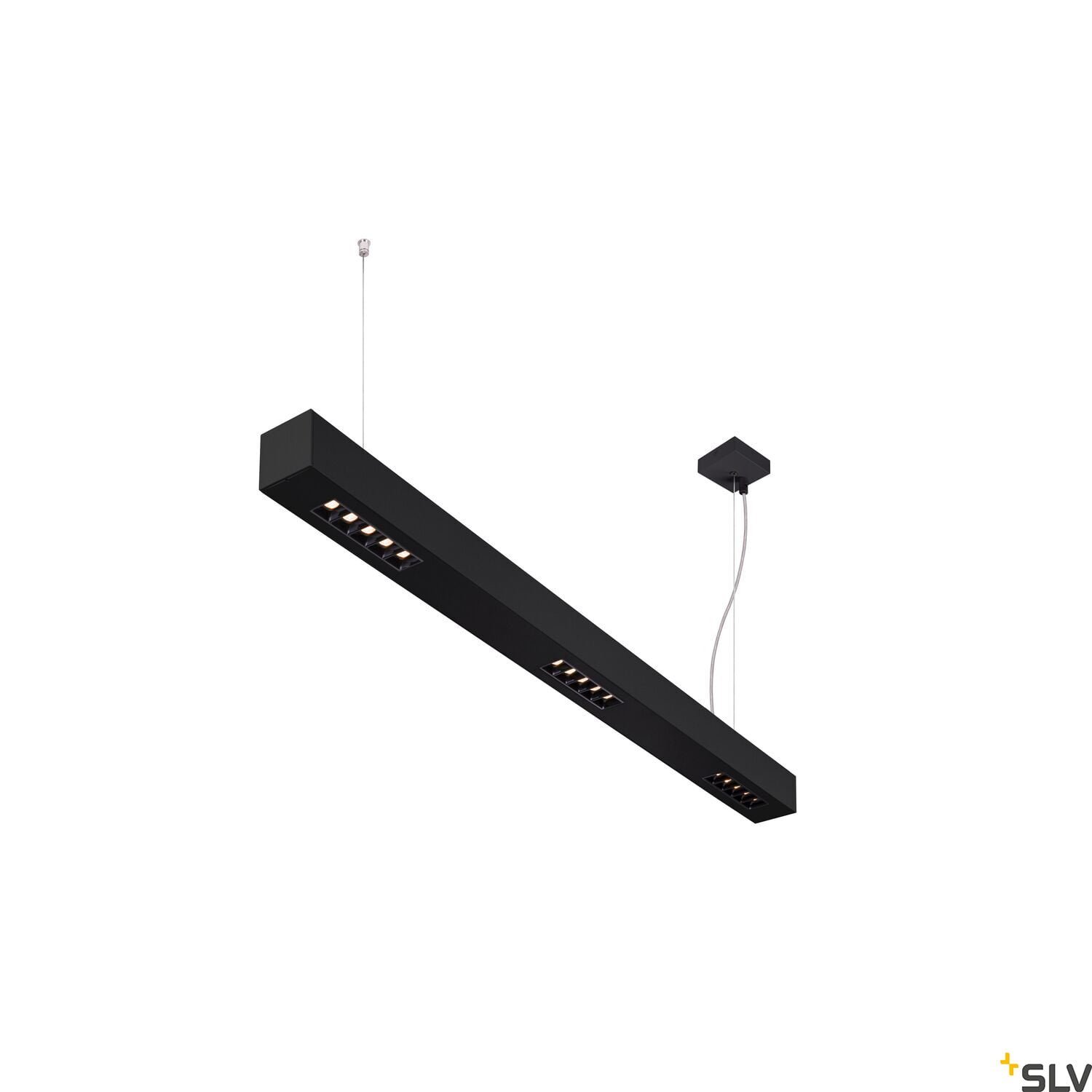 Q-LINE®, LED  Pendelleuchte, 1m, BAP, schwarz, 3000K