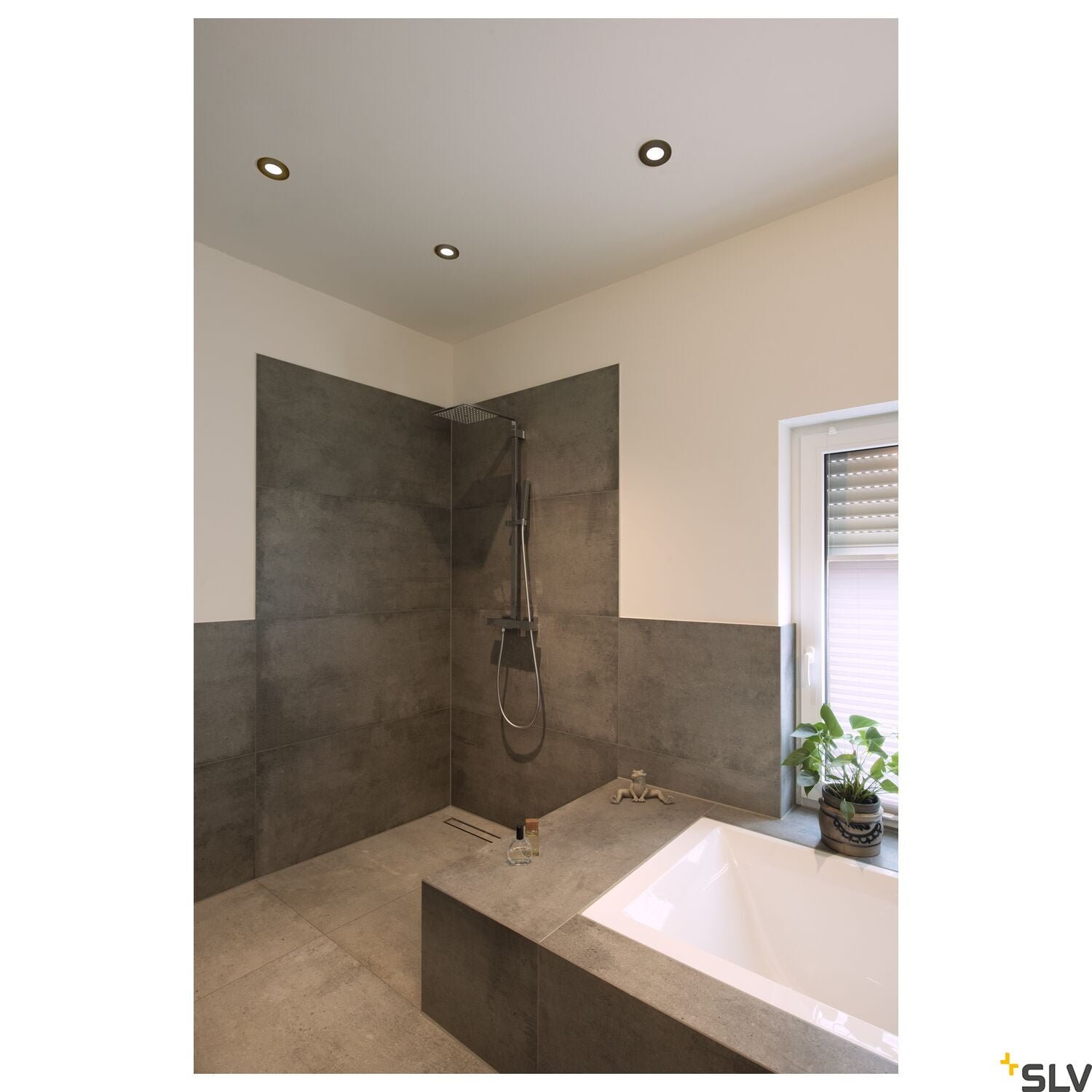 KAMUELA ECO, Brandschutz Deckeneinbauleuchte,  3000K, schwarz 4