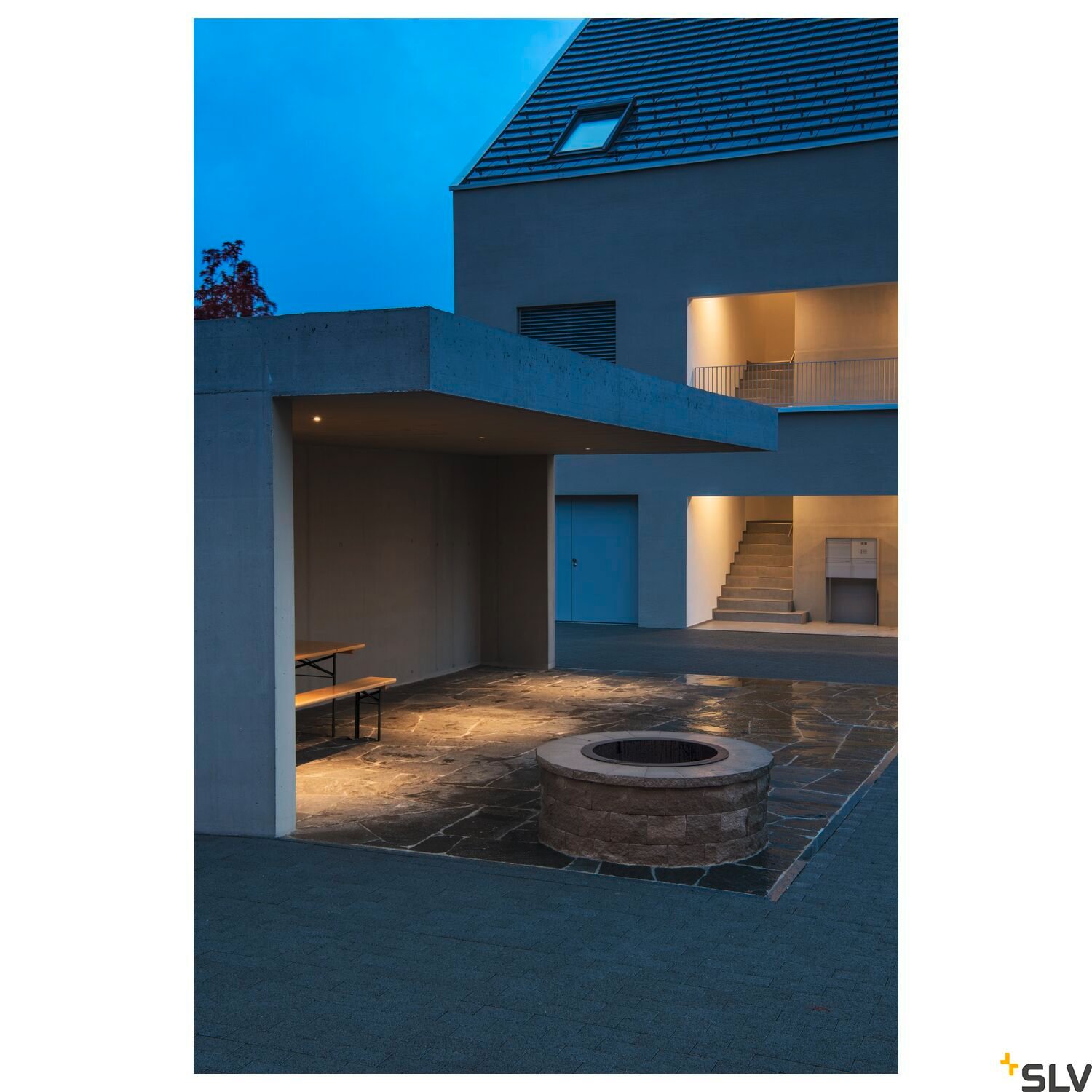 KAMUELA ECO, Brandschutz Deckeneinbauleuchte,  4000K, schwarz 4