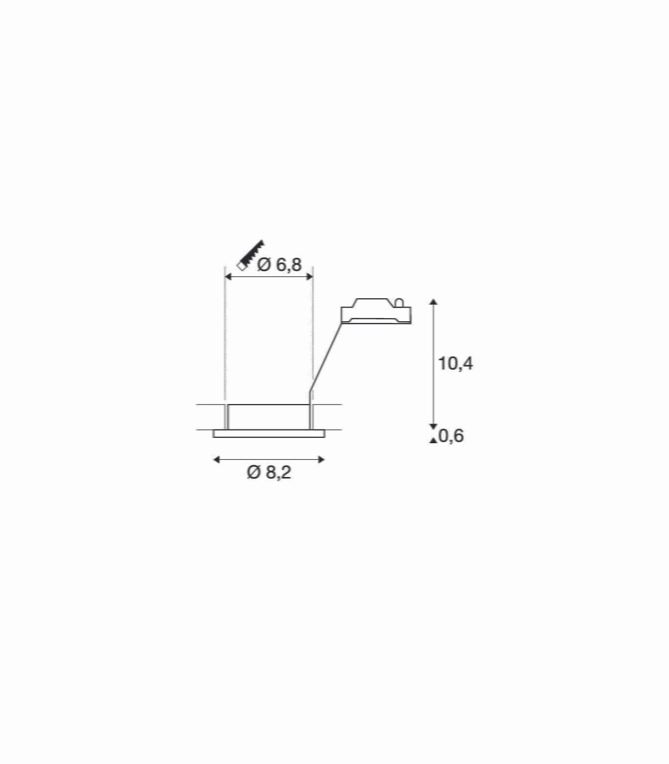 DOLIX OUT QPAR51, rund, chrom matt 3