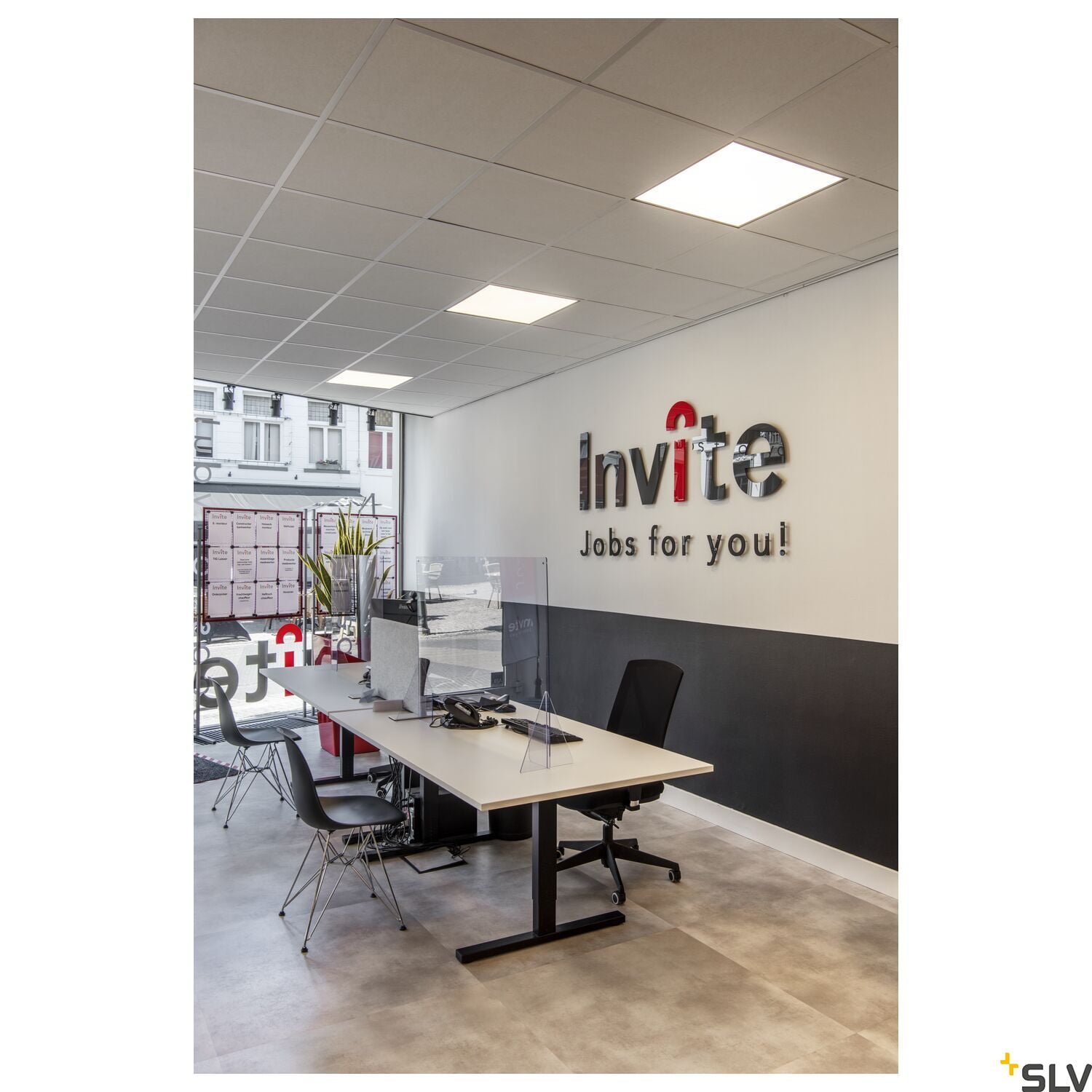 VALETO® LED PANEL, LED  Deckeneinbauleuchte, 620x620mm, UGR<19 5