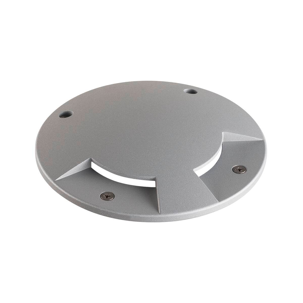 BIG PLOT Abdeckung, 2 Auslässe, silbergrau