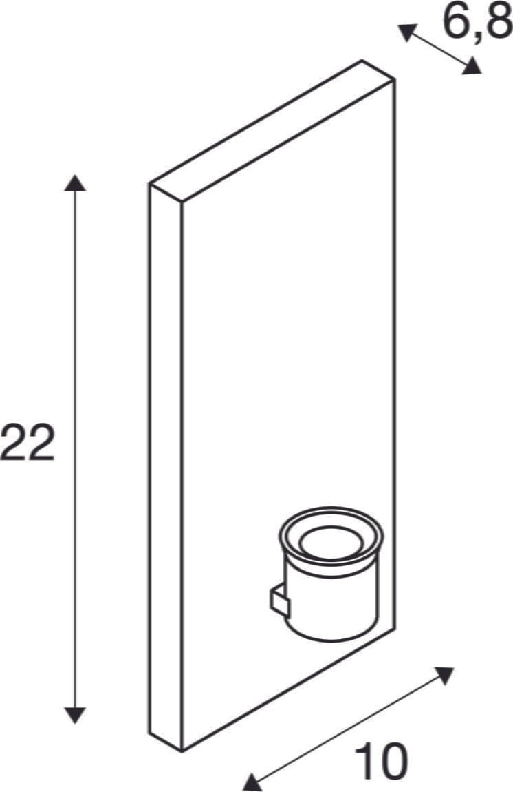 FENDA, WL,  Wandaufbauleuchte, E27, max. 40W, weiß 6