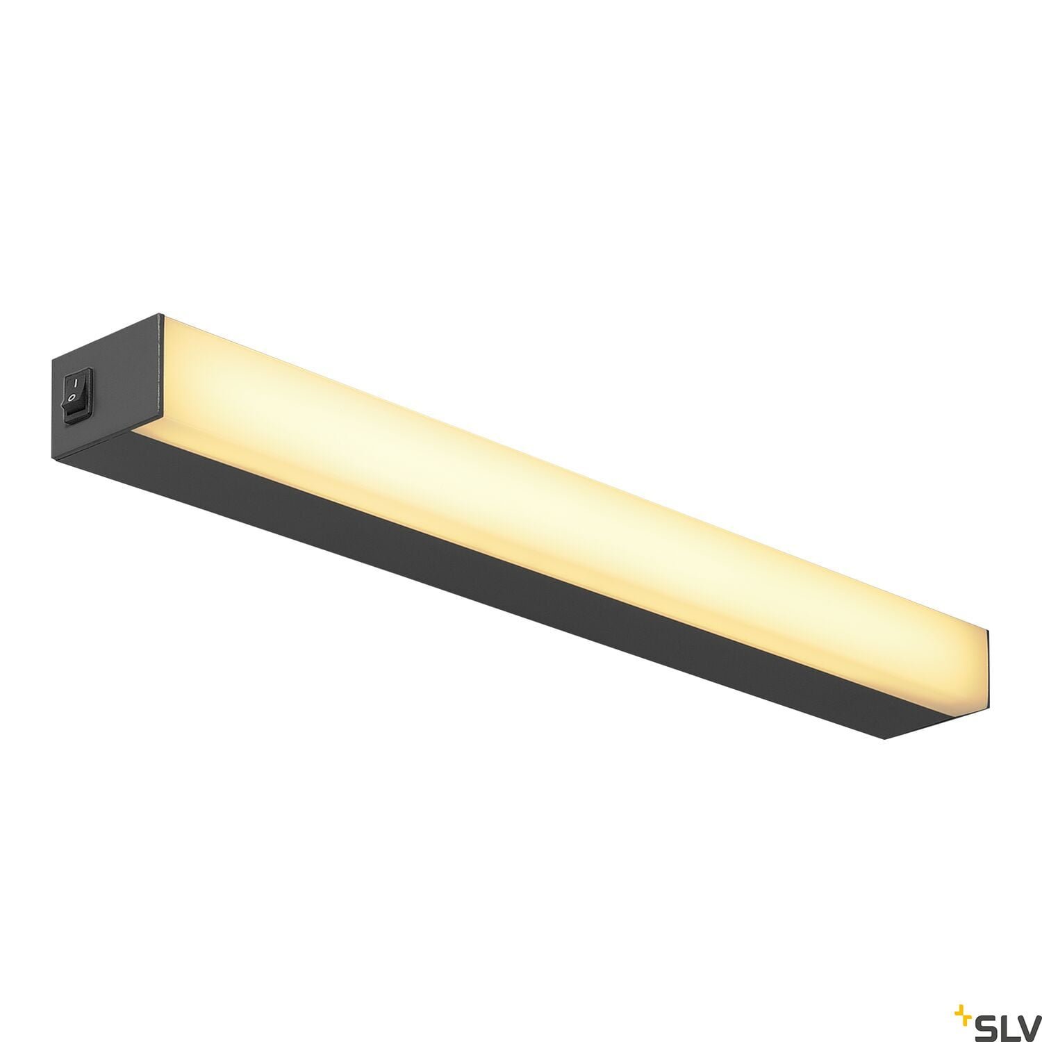 SIGHT 60, Wand- und Deckenleuchte, mit Schalter, 600mm, schwarz
