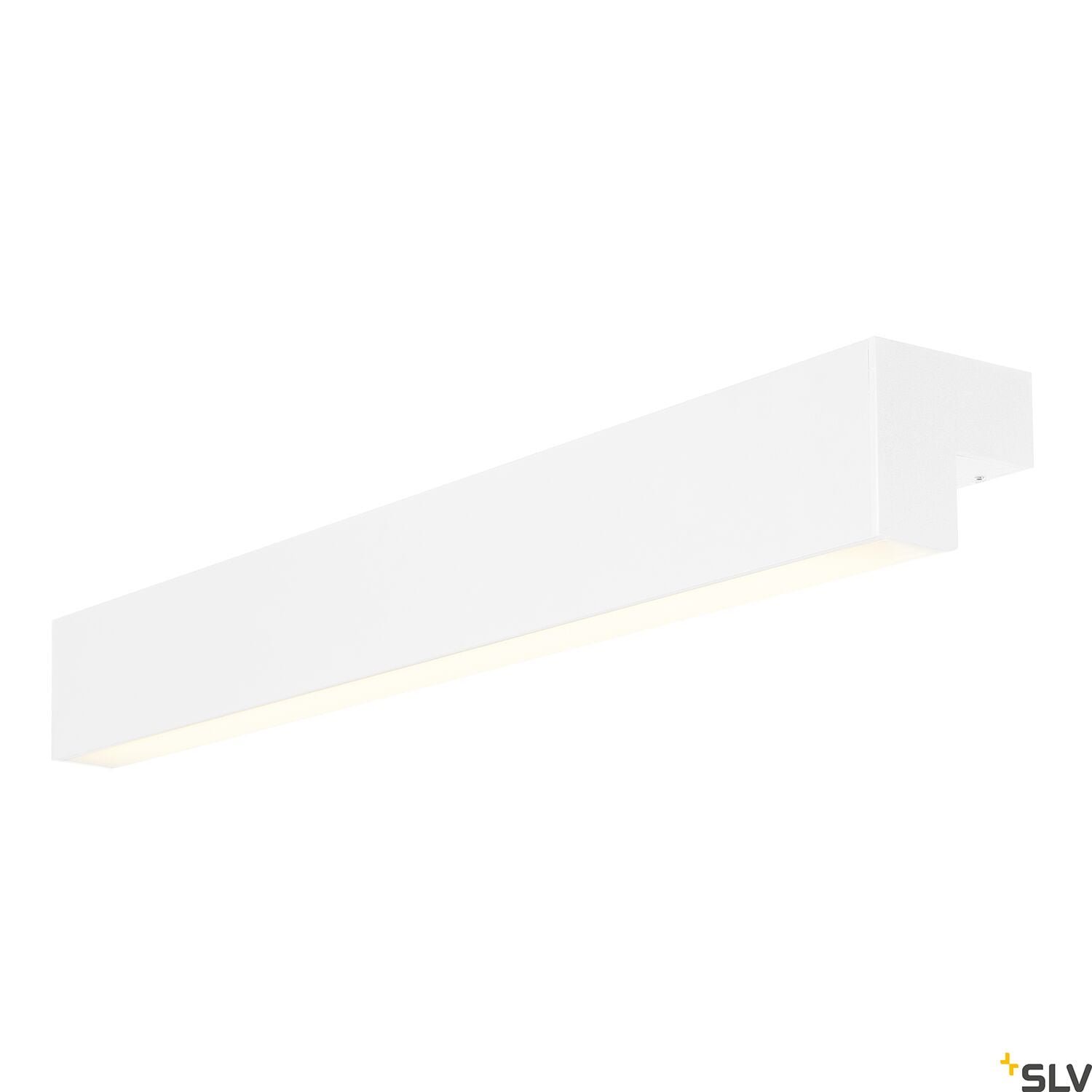 L-LINE 60, Wand- und Deckenleuchte, IP44, 3000K, 1500lm, weiss