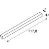 L-LINE 120, Wand- und Deckenleuchte, IP44, 3000K, 3000lm, weiss 6