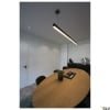NEW TRIA 68,  LED Deckeneinbauleuchte schwarz rund 3000K 38° inkl. Treiber Clipfedern 11