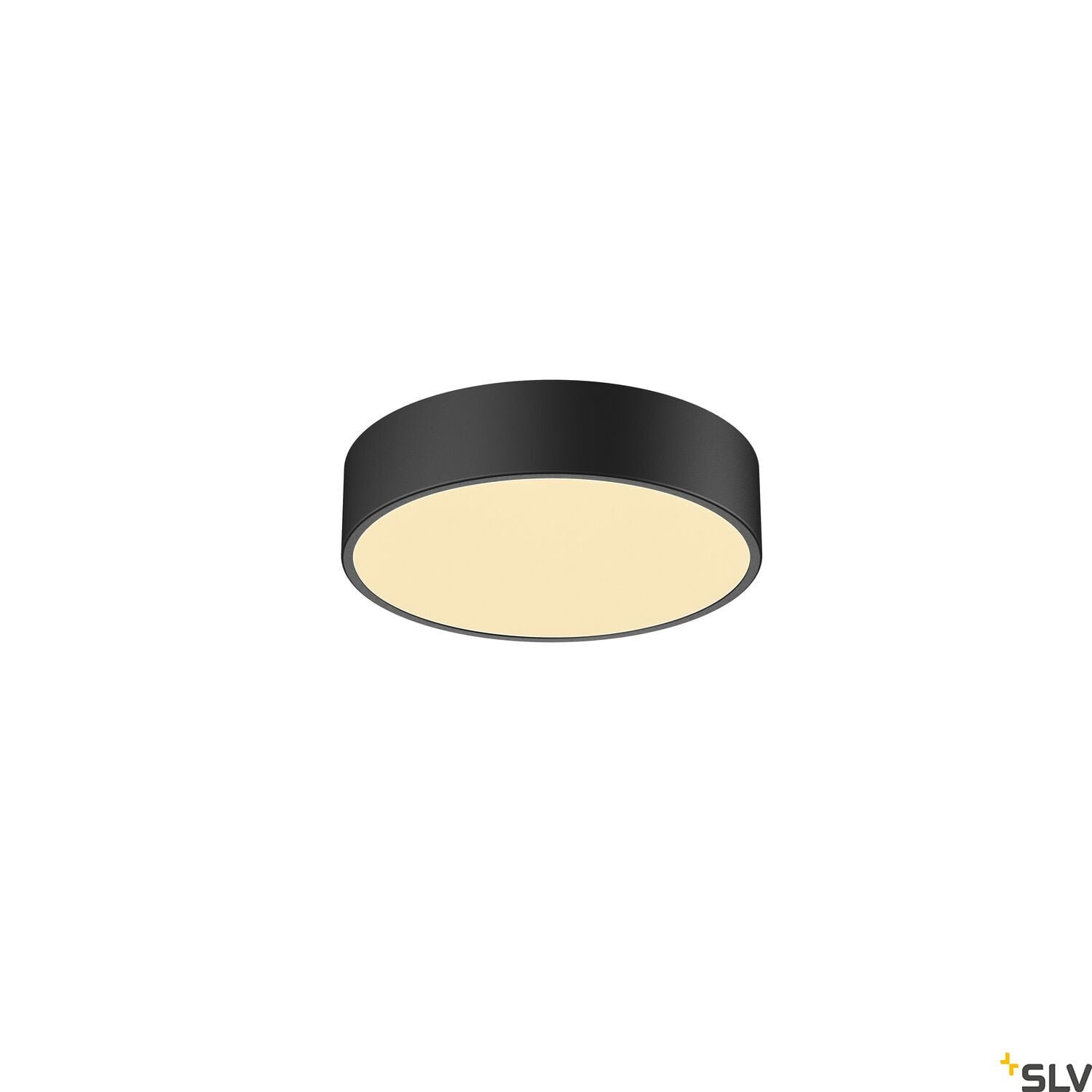 MEDO 30 AMBIENT, LED  Wand- und Deckenaufbauleuchte, TRIAC, schwarz, 3000/4000K