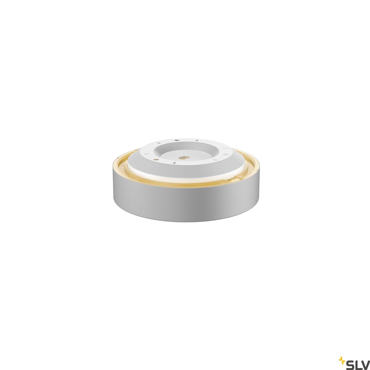 MEDO 30 AMBIENT, LED  Wand- und Deckenaufbauleuchte, TRIAC, silbergrau 3000/4000K 3