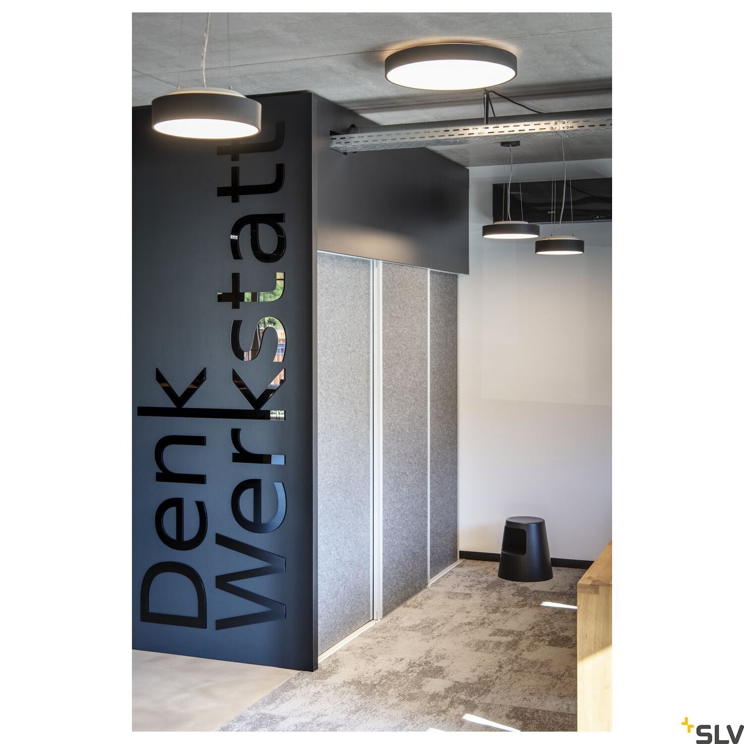 MEDO 30 AMBIENT, LED  Wand- und Deckenaufbauleuchte, TRIAC, schwarz, 3000/4000K 5
