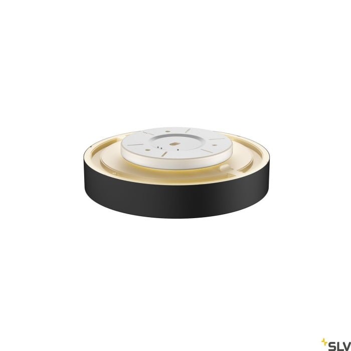 MEDO 40 AMBIENT, LED  Wand- und Deckenaufbauleuchte, TRIAC, schwarz, 3000/4000K 3