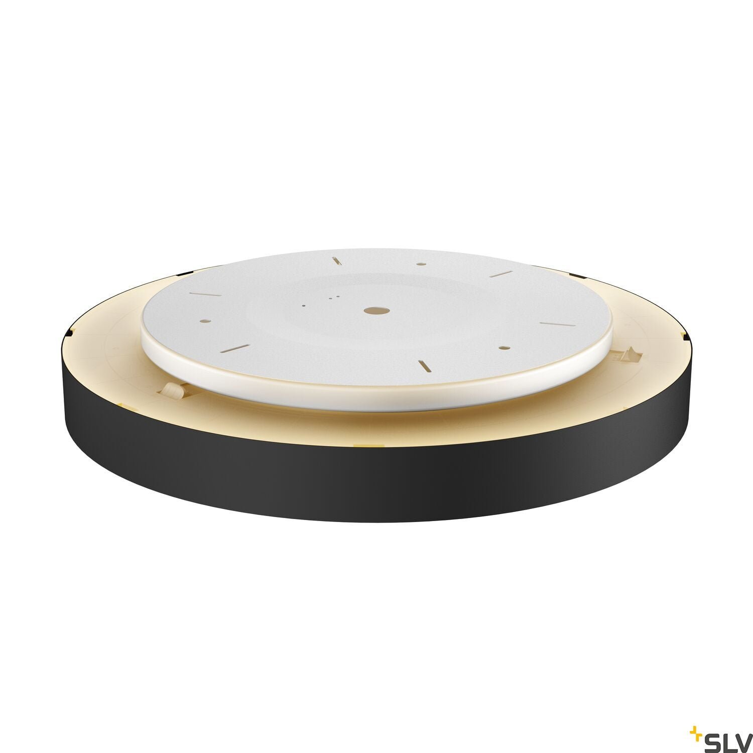 MEDO 60 AMBIENT, LED  Wand- und Deckenaufbauleuchte, TRIAC, schwarz, 3000/4000K 3