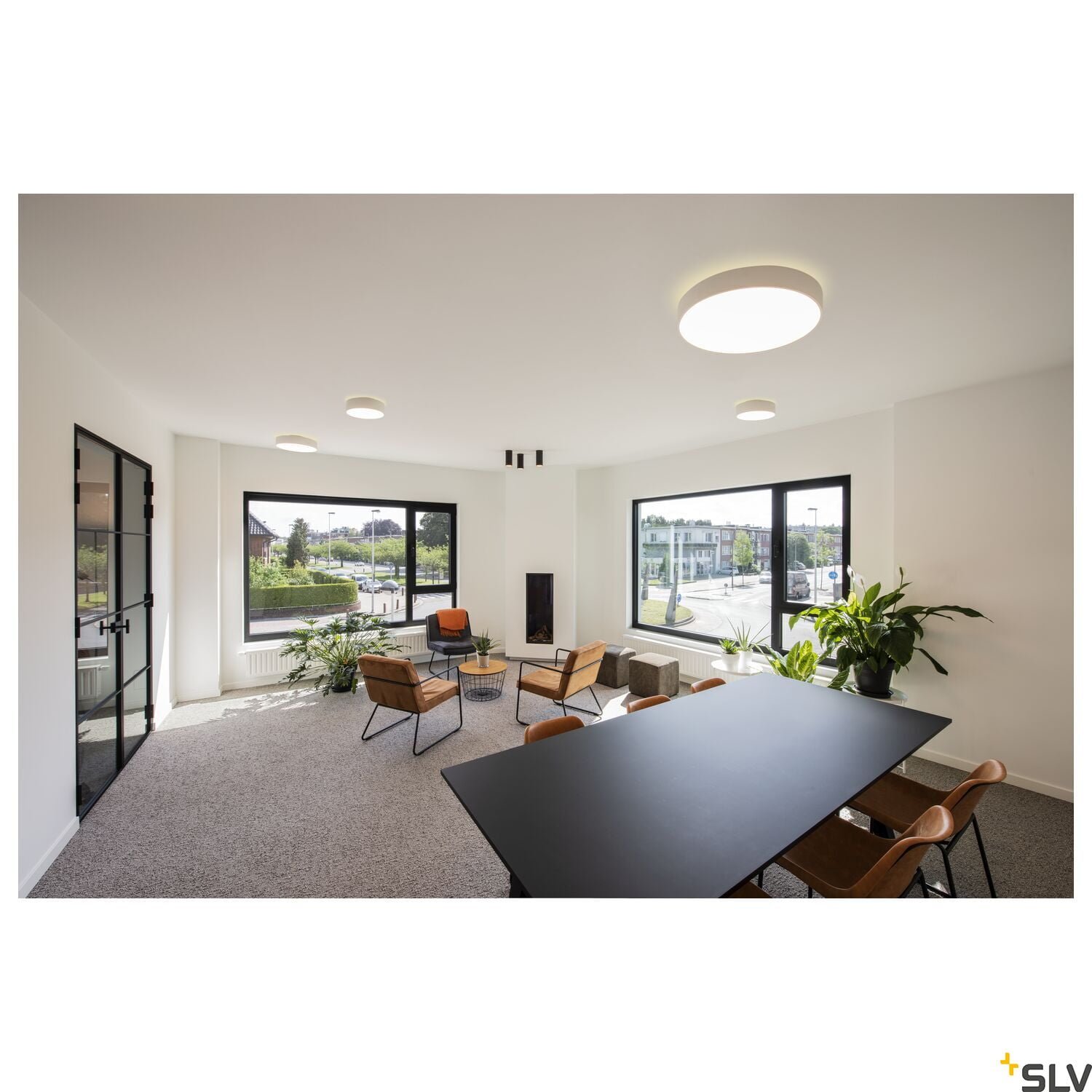 MEDO 40 AMBIENT, LED  Wand- und Deckenaufbauleuchte, TRIAC, weiß, 3000/4000K 6