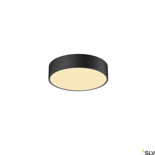 MEDO 30 AMBIENT, LED  Wand- und Deckenaufbauleuchte, DALI, schwarz, 3000/4000K 2