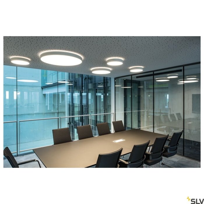 MEDO 60 AMBIENT, LED  Wand- und Deckenaufbauleuchte, DALI, weiß, 3000/4000K 5