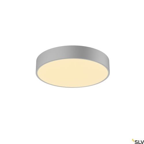 MEDO 40 AMBIENT, LED  Wand- und Deckenaufbauleuchte, DALI, silbergrau, 3000/4000K 2