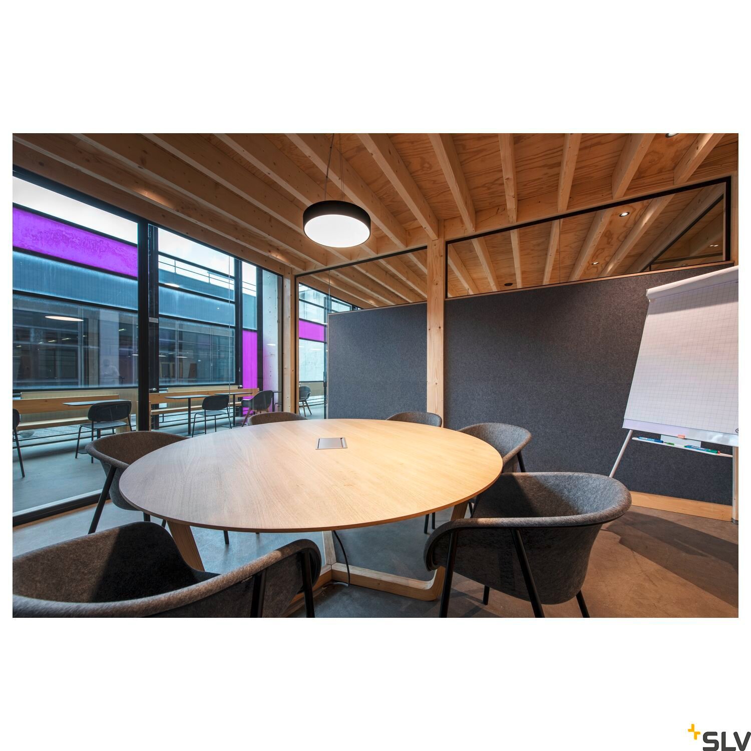 MEDO 40 AMBIENT, LED  Wand- und Deckenaufbauleuchte, DALI, schwarz, 3000/4000K 6
