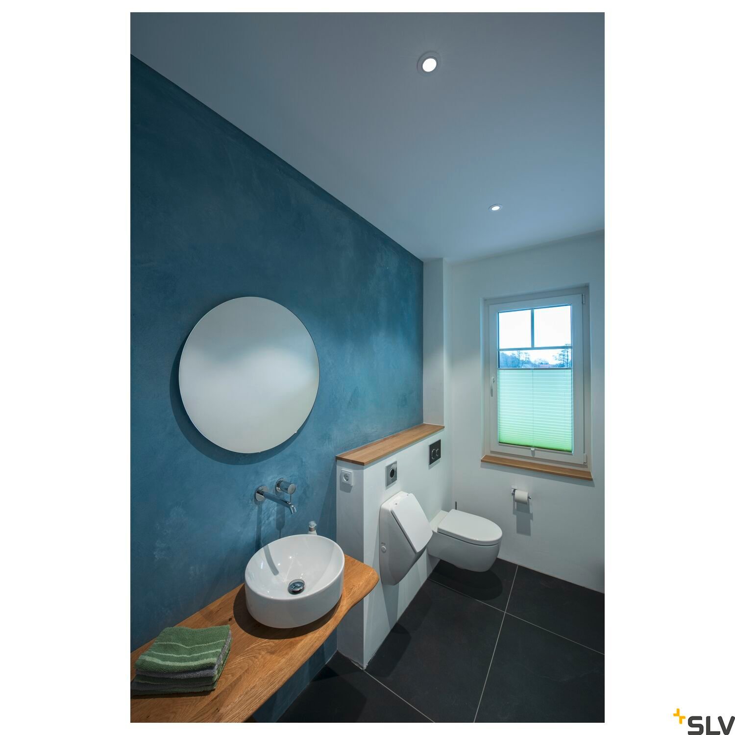 NEW TRIA rund, LED  Deckeneinbauleuchte, weiß, 1800-3000K, 7,2W 5