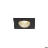 NEW TRIA eckig, LED  Deckeneinbauleuchte, schwarz, 1800-3000K, 7,2W 5