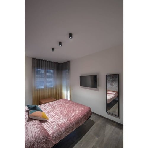 TRILEDO CL, Indoor Deckenaufbauleuchte, QPAR51, schwarz, max 10W