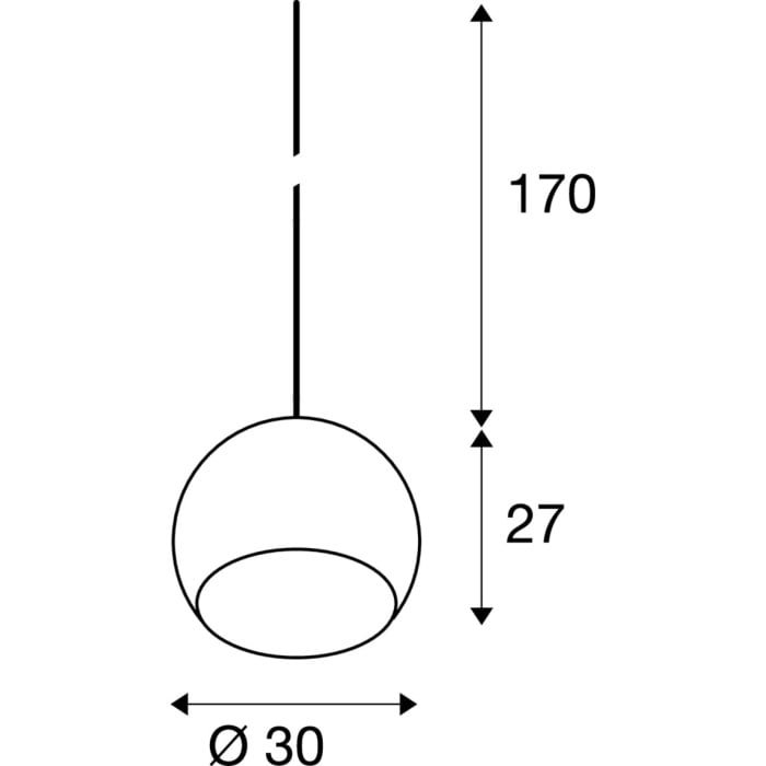 BIG SUN,  Pendelleuchte, E27, weiß, max. 60W 4