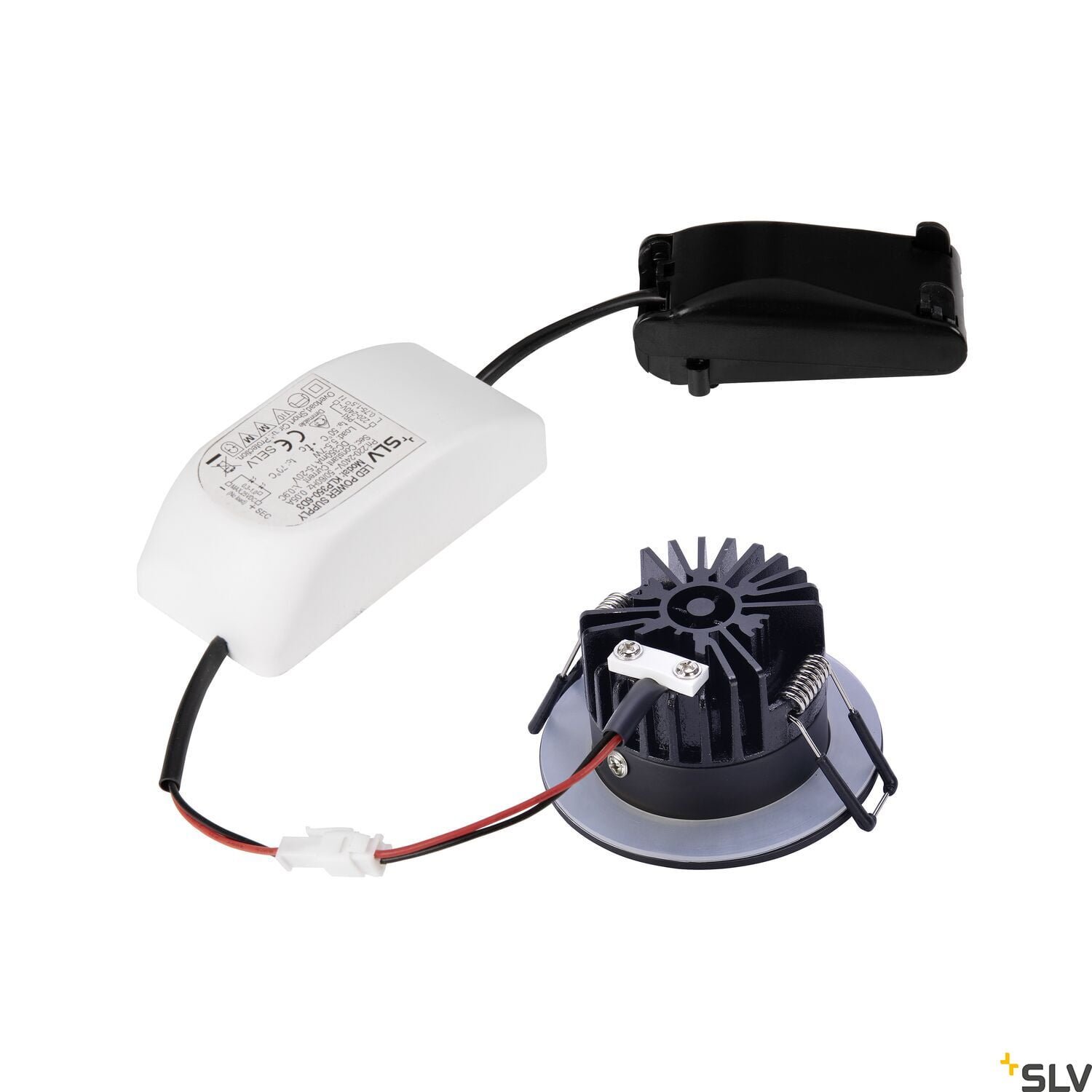 PATTA-I, LED  Deckeneinbauleuchte, rund DL IP65 schwarz 1800-3000K 2