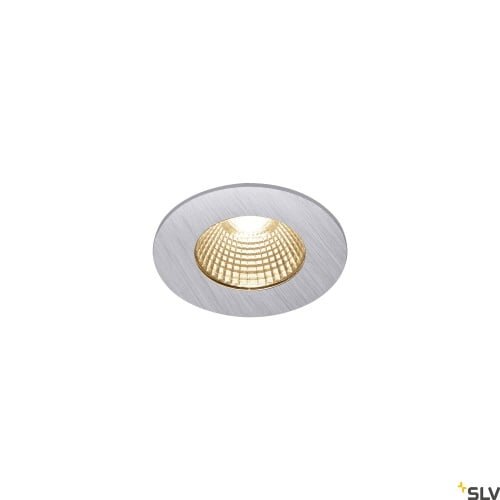 PATTA-I, LED  Deckeneinbauleuchte, rund DL IP65 silber 1800-3000K 2