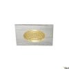 PATTA-I, LED  Deckeneinbauleuchte, eckig DL IP65 silber 1800-3000K 5