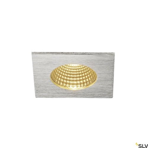 PATTA-I, LED  Deckeneinbauleuchte, eckig DL IP65 silber 1800-3000K 2