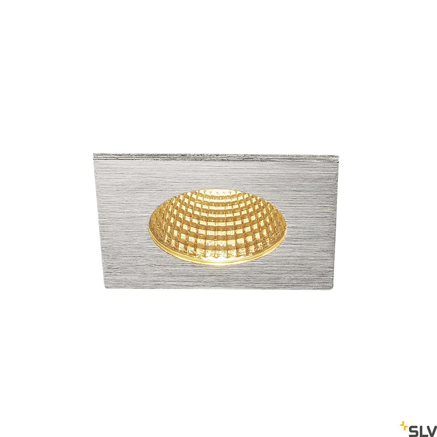 PATTA-I, LED  Deckeneinbauleuchte, eckig DL IP65 silber 1800-3000K 3