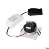 PATTA-I, LED  Deckeneinbauleuchte, eckig DL IP65 silber 1800-3000K 6