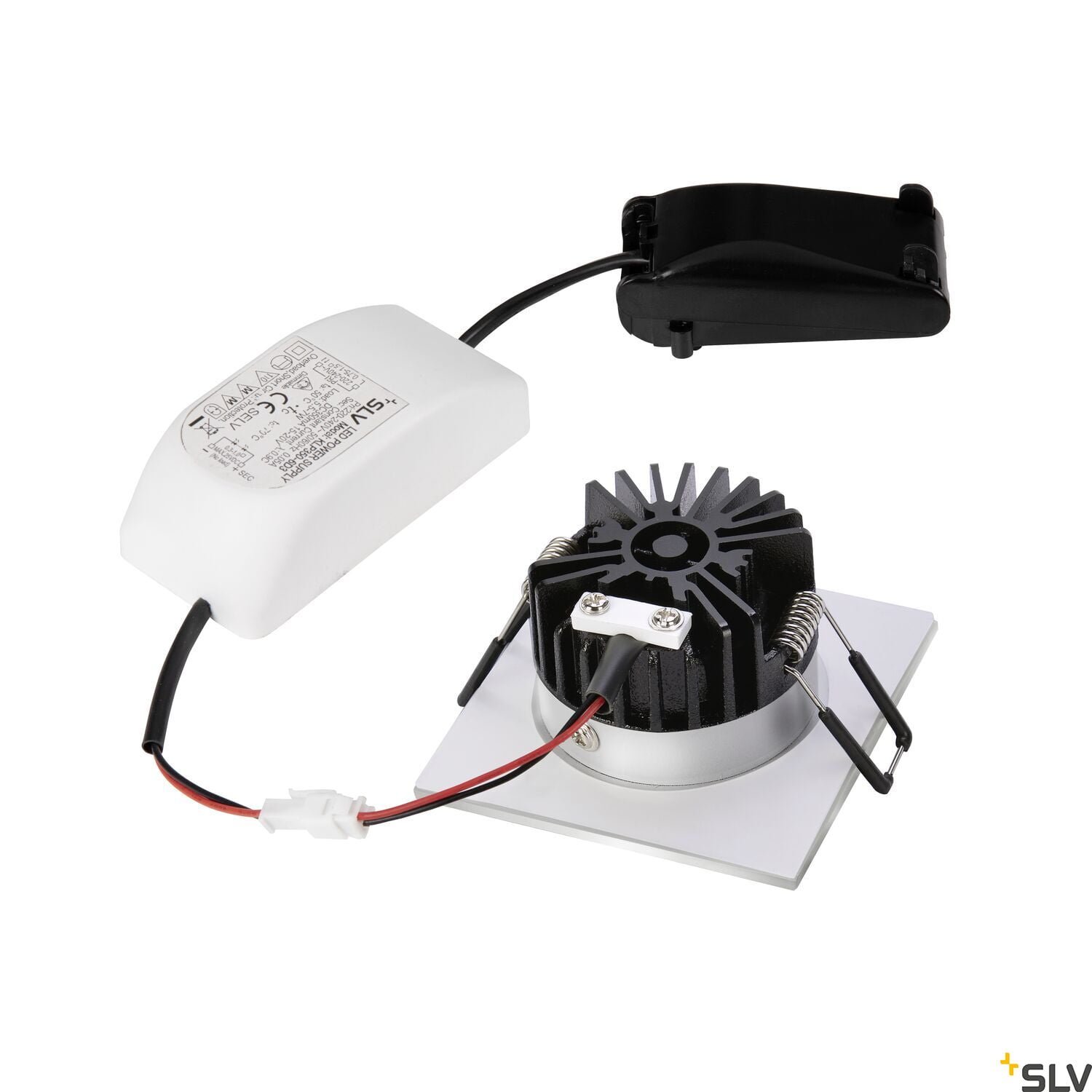 PATTA-I, LED  Deckeneinbauleuchte, eckig DL IP65 silber 1800-3000K 2