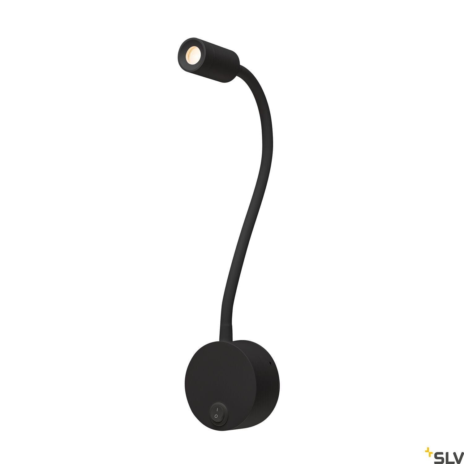 DIO FLEX PLATE, LED  Wandaufbauleuchte, schwarz, 2700K 2